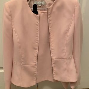 Women suit skirt pink